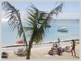 The beach and watersports